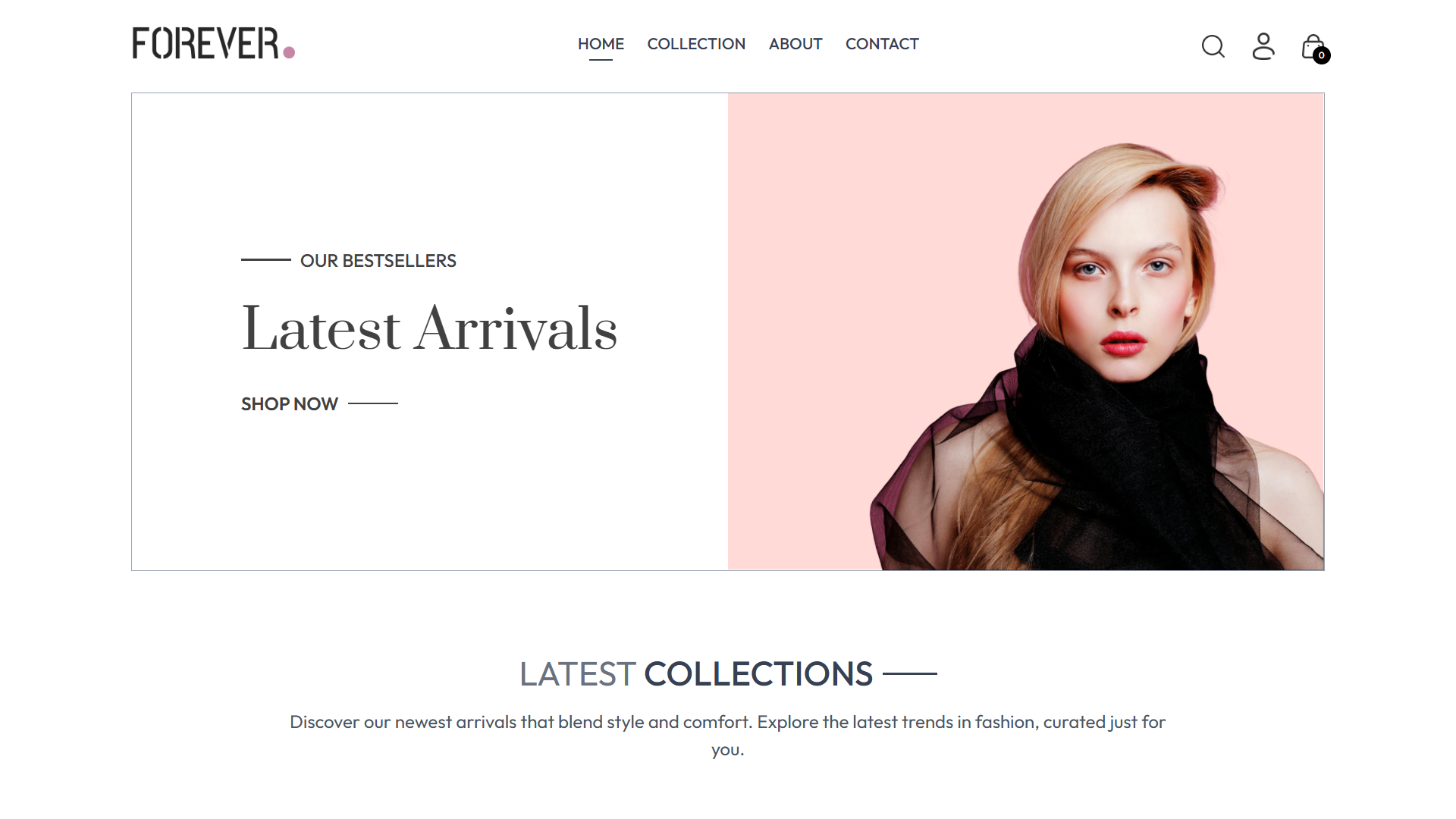 Forever — MERN Stack eCommerce Platform
